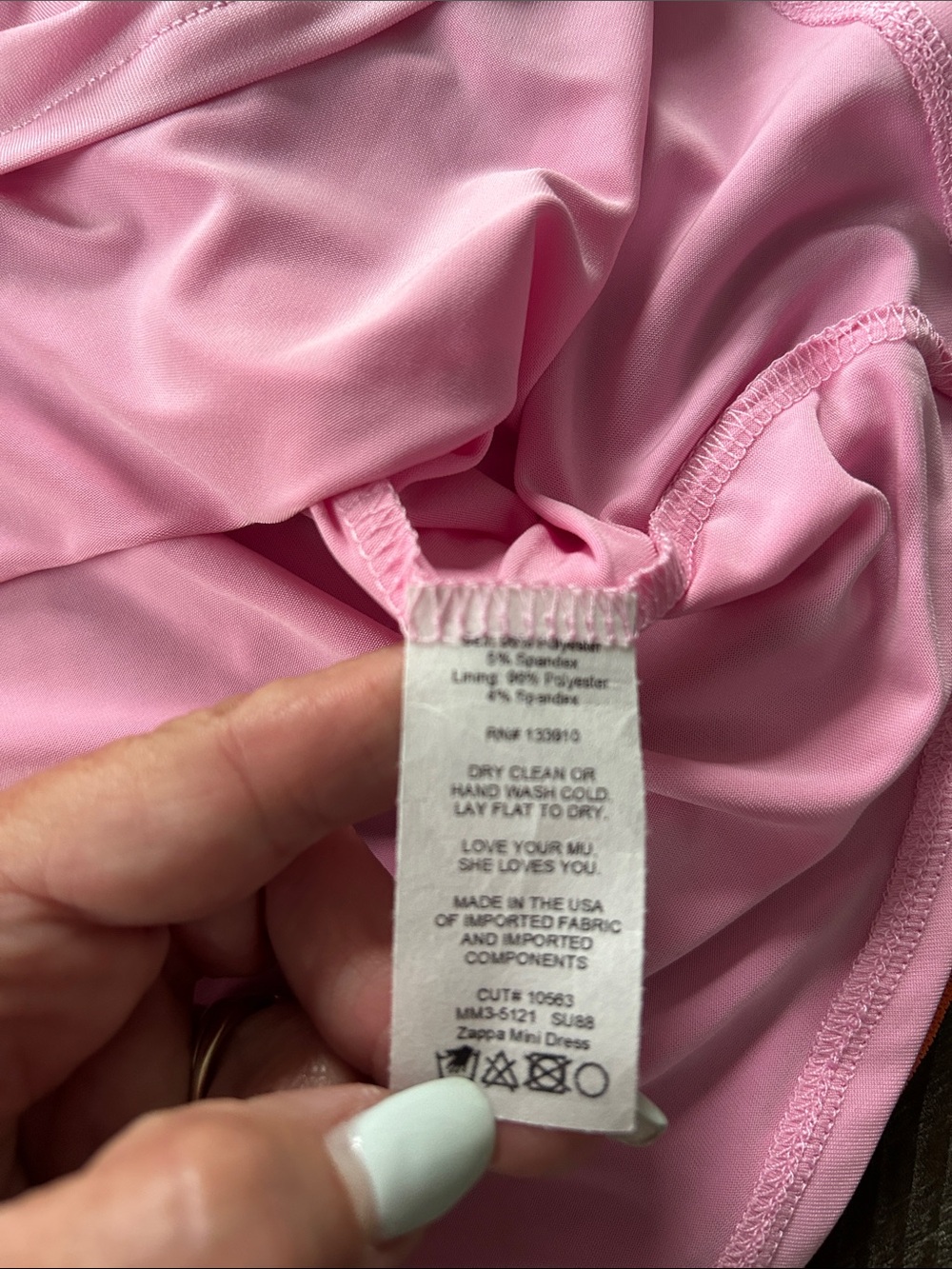 Show Me Your MuMu Pink Orange Multicolor Striped Backless Halter Dress - Picture 6 of 7